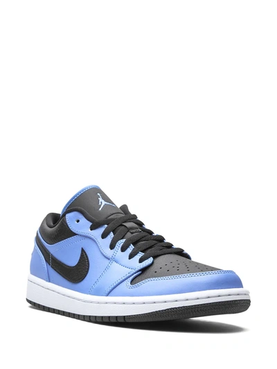 Shop Jordan Air  1 Low "university Blue/black" Sneakers