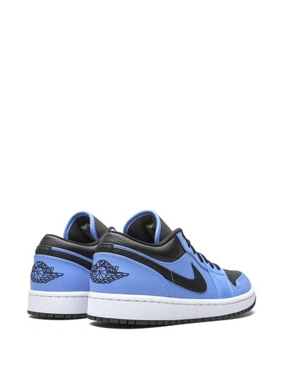 Shop Jordan Air  1 Low "university Blue/black" Sneakers