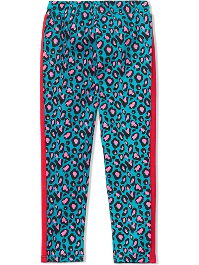 Shop The Marc Jacobs The Cheetah Track Pants In Blue