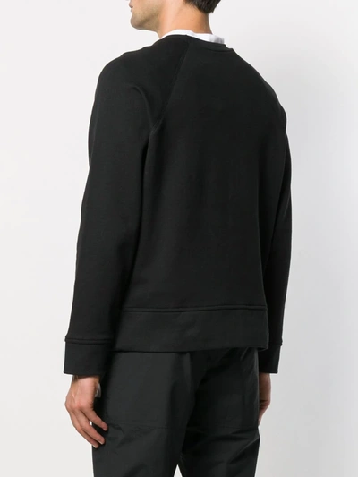 Shop Ktz Logo Print Sweatshirt In Black