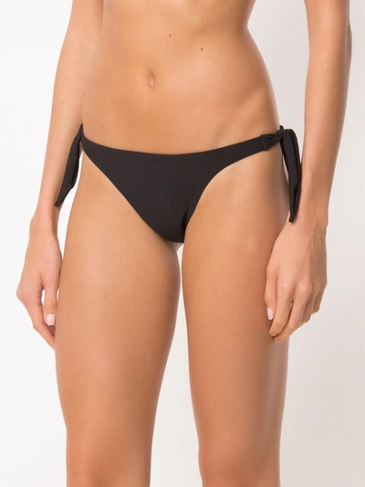 Amir Slama Plain Bikini Bottom In Black