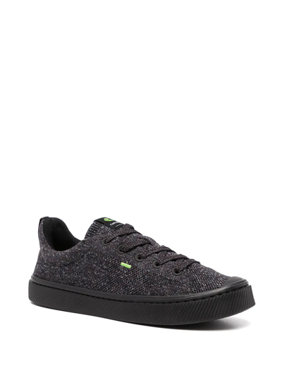 Shop Cariuma Ibi Low Knit Sneakers In Black