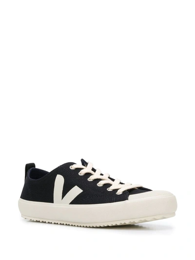 Shop Veja Nova Low-top Sneakers In Black