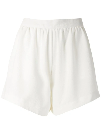 Shop Olympiah Genet Gathered Shorts In White