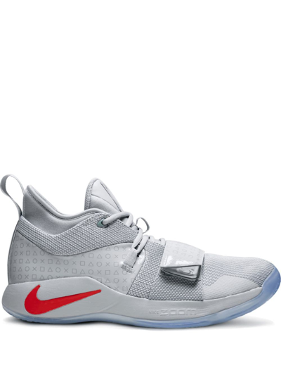 Nike X Playstation Pg 2.5 "wolf Grey/multicolour"sneakers In Grey
