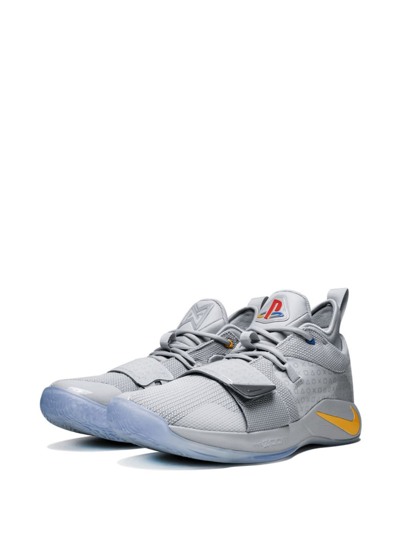 Nike X Playstation Pg 2.5 "wolf Grey/multicolour"sneakers In Grey