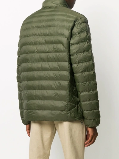 Shop Polo Ralph Lauren Ultralight Quilted Recycled Polyester Jacket In Green