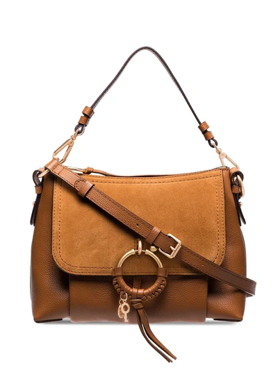 Shop See By Chloé Small Joan Crossbody Bag In Brown