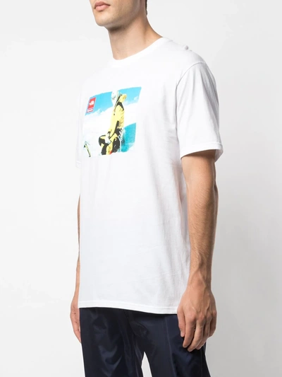 Shop Supreme X The North Face T-shirt In White