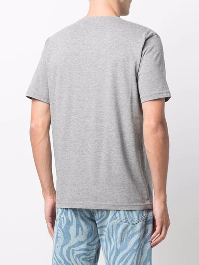 Shop Aspesi Chest Pocket T-shirt In Grey