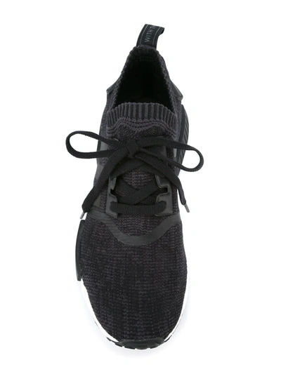 Adidas Originals 'nmd R1 Winter Wool Primeknit' Sneakers In Black | ModeSens