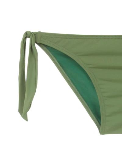 Amir Slama Plain Bikini Set In Green