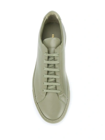 Shop Common Projects Achilles Lace-up Sneakers In Green