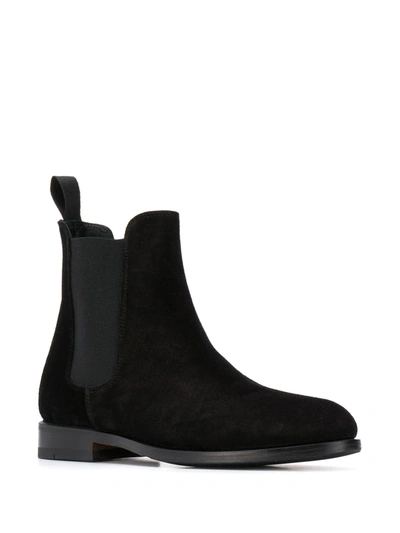 Shop Scarosso Elena Chelsea Boots In Black