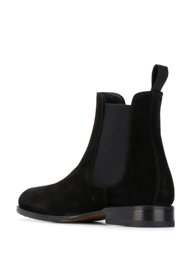 Shop Scarosso Elena Chelsea Boots In Black