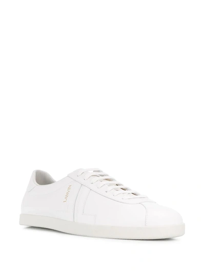 Shop Lanvin Jl Low-top Sneakers In 00