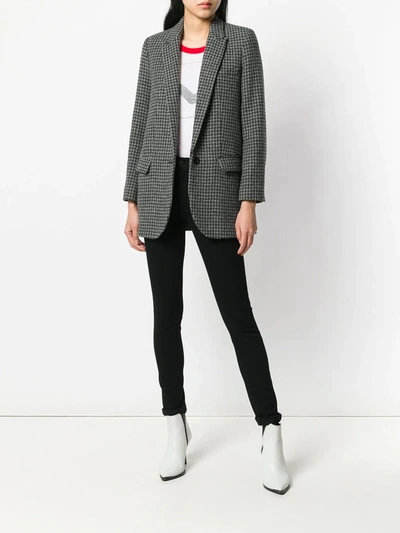 Paige Skinny Fit Cropped Jeans In Black