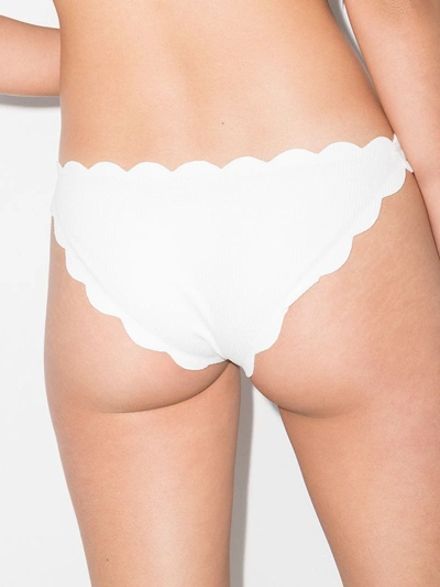 Shop Marysia Antibes Bikini Bottoms In White