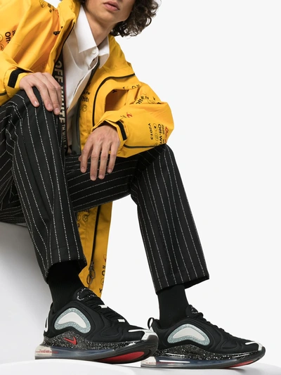Nike Black Undercover Edition Air Max 720 Sneakers In Black