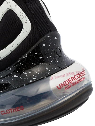 Nike Black Undercover Edition Air Max 720 Sneakers In Black