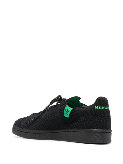 Adidas Originals X Pharrell Williams Superstar Pk Sneakers In Black