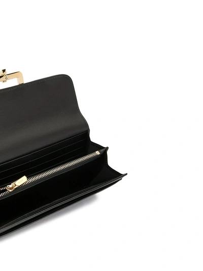 Shop Bally Jinney Leather Wallet In Black