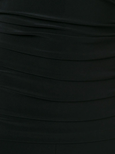 Norma Kamali Kamali Kulture Shirred Waist Jumpsuit Black In Black