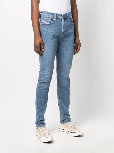 Diesel Man - Medium Blue 1979 Sleenker 09c01 Skinny Jeans In Blue