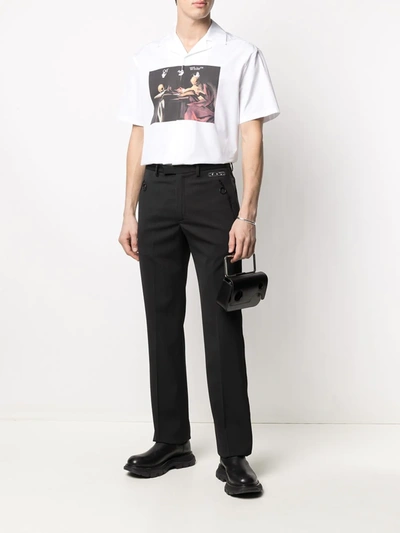 Shop Off-white Caravaggio-print Shirt In White