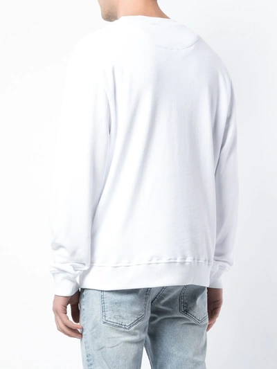 Mostly Heard Rarely Seen 8-bit Virgil 2 Sweatshirt In White