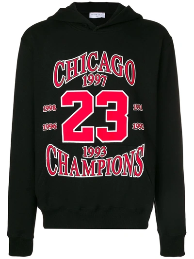 Shop Ih Nom Uh Nit Chicago Hoodie In Black