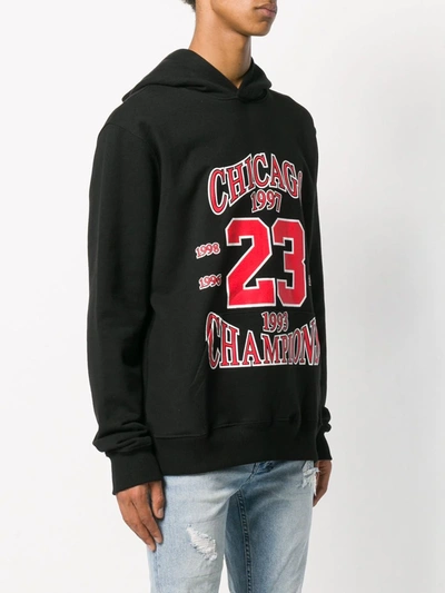 Shop Ih Nom Uh Nit Chicago Hoodie In Black