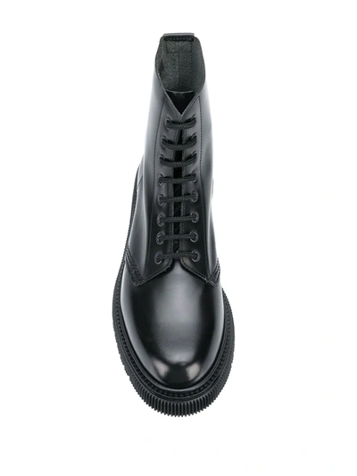 Shop Adieu X Etudes Lace-up Boots In Black