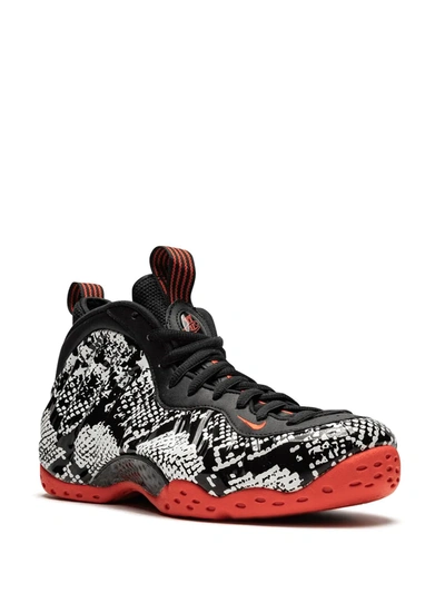 Shop Nike Air Foamposite One "snakeskin" Sneakers In Black