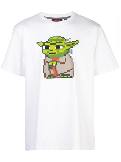 Shop Mostly Heard Rarely Seen 8-bit Oger Jersey T-shirt In White
