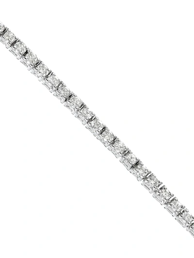 Shop 777 18kt White Diamond Bracelet In 114 - White: