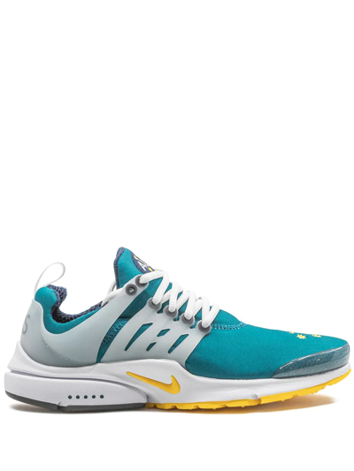 Nike Air Presto Sneakers In Green Tech/synthetic In Blue