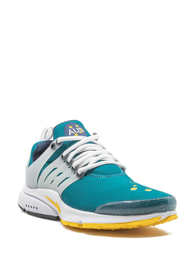 Nike Air Presto Sneakers In Green Tech/synthetic In Blue