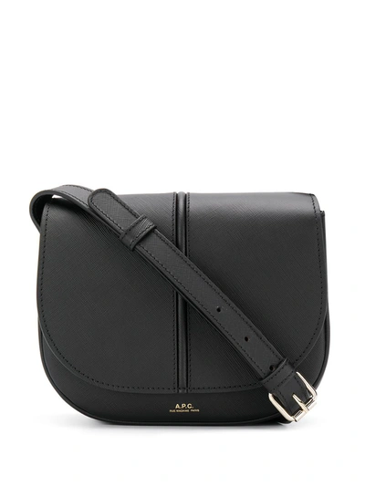 Shop Apc Betty Shoulder Bag In Black