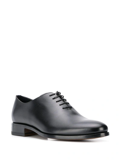 Shop Scarosso Ignazio Leather Oxford Shoes In Black