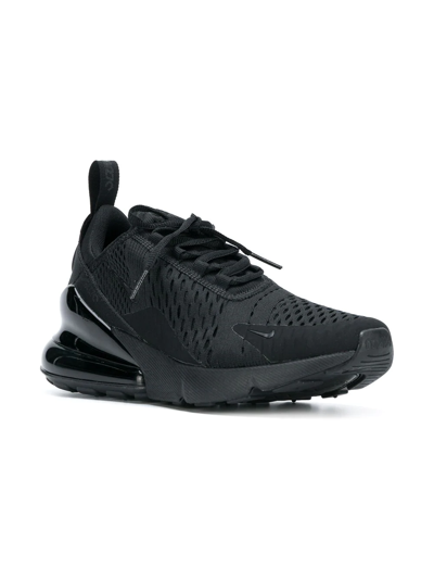 Shop Nike Air Max 270 "triple Black" Sneakers