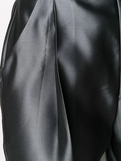 Shop Tom Ford High-rise Tailored Trousers In Grey