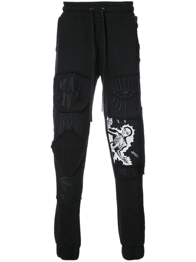 Haculla Punk Da Funk Joggers In Black