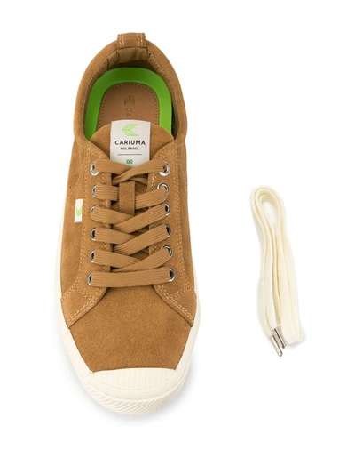 Shop Cariuma Oca Suede Low-top Sneakers In Brown