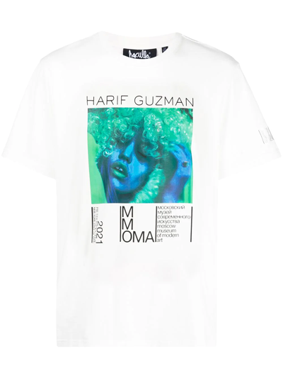 Shop Haculla Georgia Graphic-print T-shirt In White