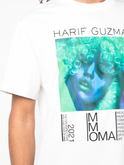 Shop Haculla Georgia Graphic-print T-shirt In White