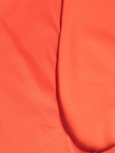 Manokhi Scoop-neck Swimsuit In Orange