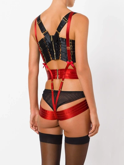 Shop Bordelle Asobired Harness In Red