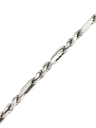 Emanuele Bicocchi Bone-structure Bracelet In Silver