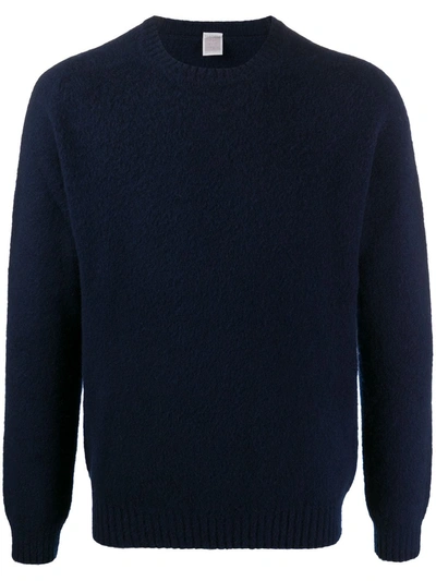 Shop Eleventy Long-sleeve Sweatshirt In Blue